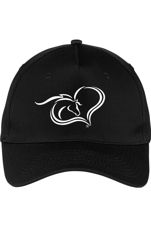 Port & Company Five-Panel Twill Cap for