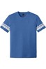 Heathered True Royal/ White