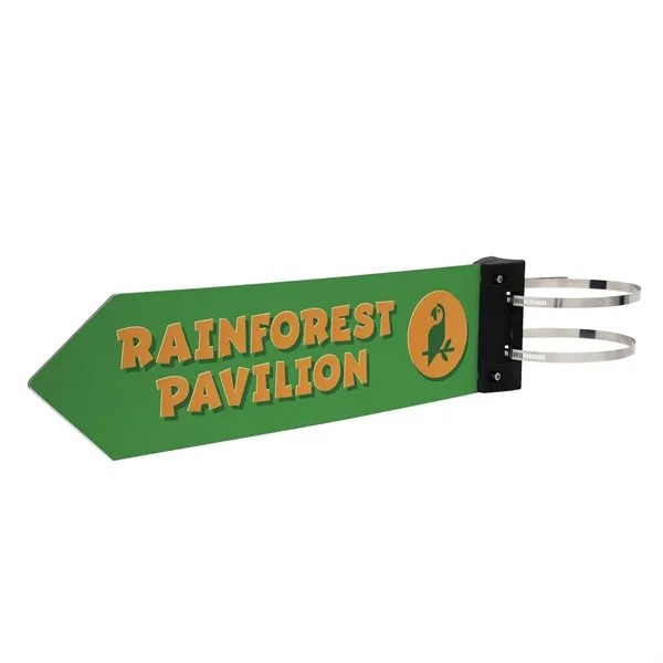 Wayfinding Sign Arrow Horizontal Kit for