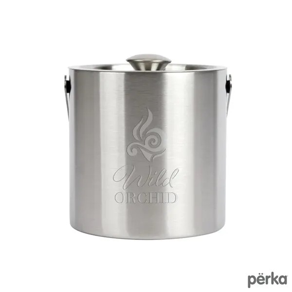 Perka® Quinton 1.3L Double Wall, Stainless Steel Ice Bucket for