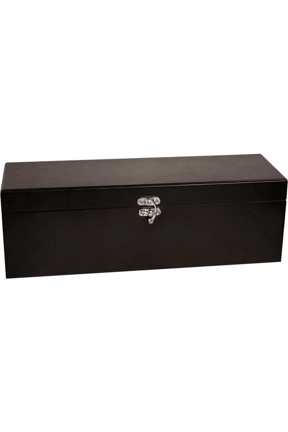 Matte Black Finish Single Wine Box with Tools for