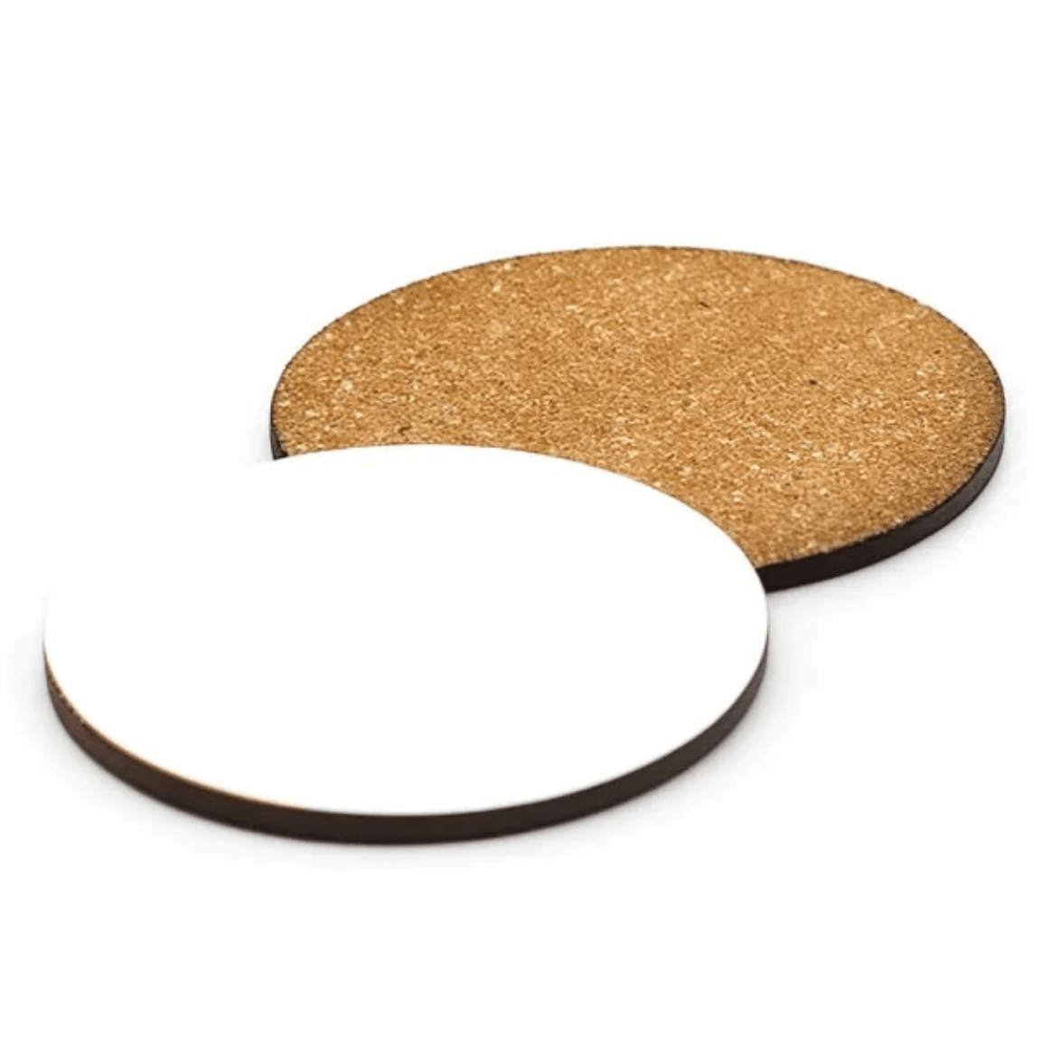 Round MDF Wooden Coaster for