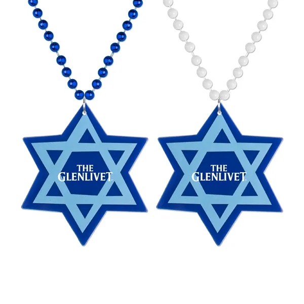 Star of David Medallion Beads for