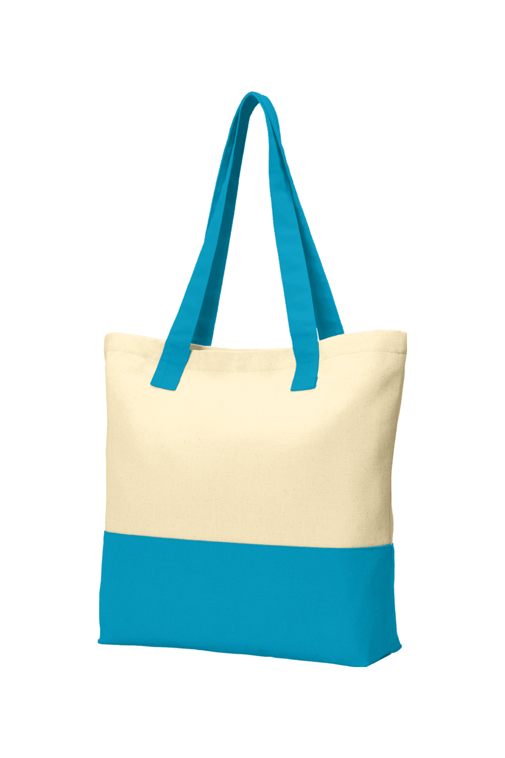 Port Authority Colorblock Cotton Tote for