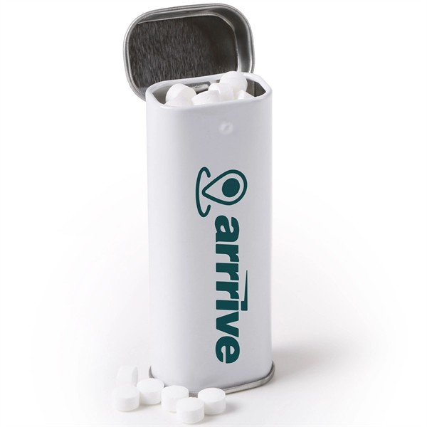 Tall Mini Mints Tin Container for