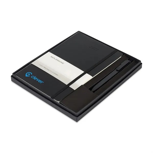 Moleskine® Hard Cover Large 12-Month 2027 Planner and GO Pen for