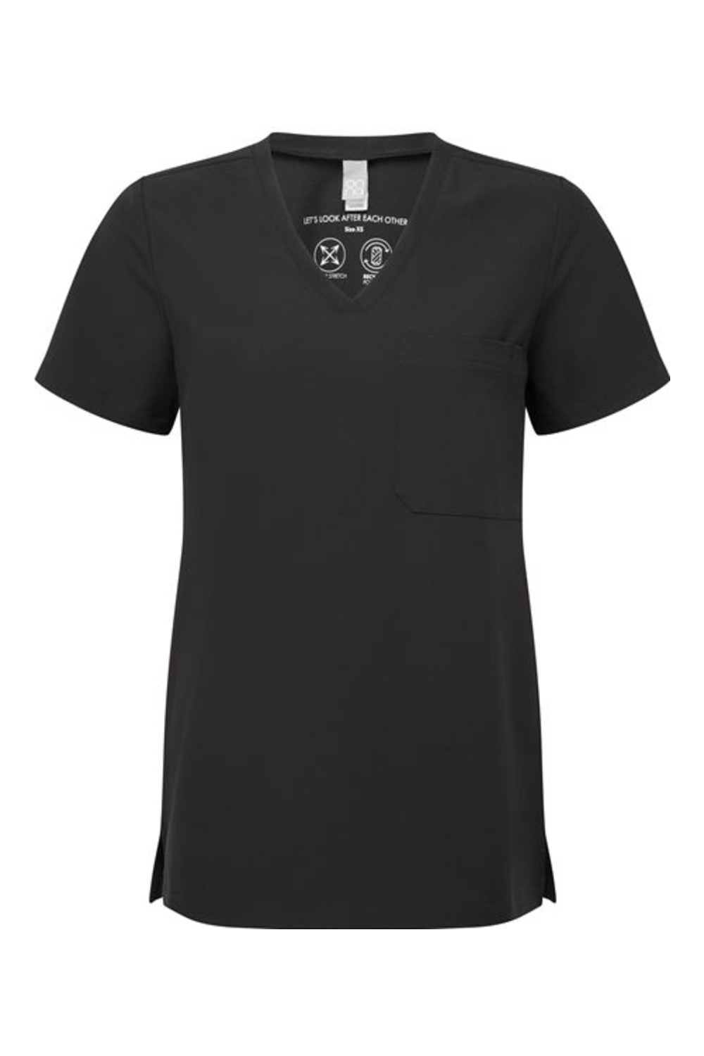 Onna Women's Limitless V-Neck Stretch Scrub Top for