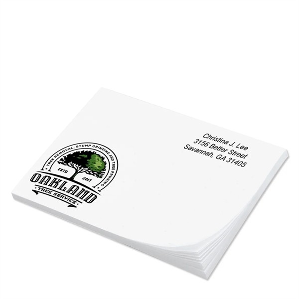 Post it 4x3 Full Color Recycled Notes - 25 Sheets for