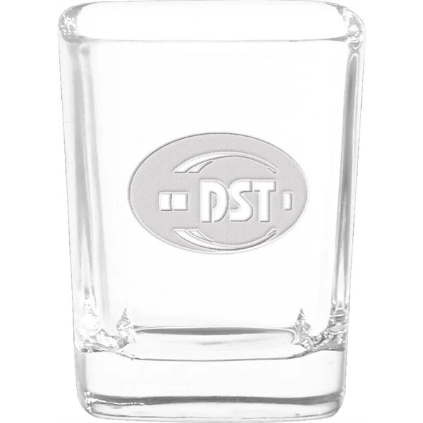 Square Shot Glass - Etched for