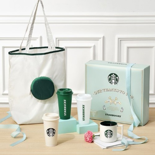 Starbucks Recycled Shopper Bag Foldable Eco Bag for
