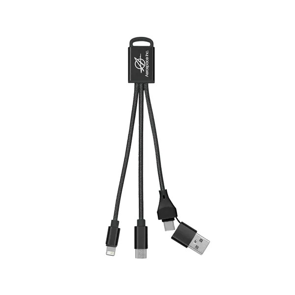 3-In-1 Braided Charging Buddy 2.0 for