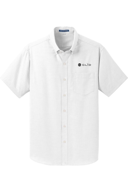 Port Authority Short Sleeve SuperPro Oxford Shirt for