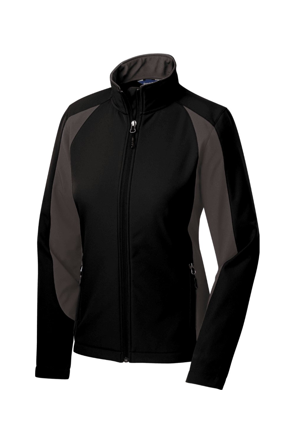 Sport-Tek® Ladies Colorblock Soft Shell Jacket for
