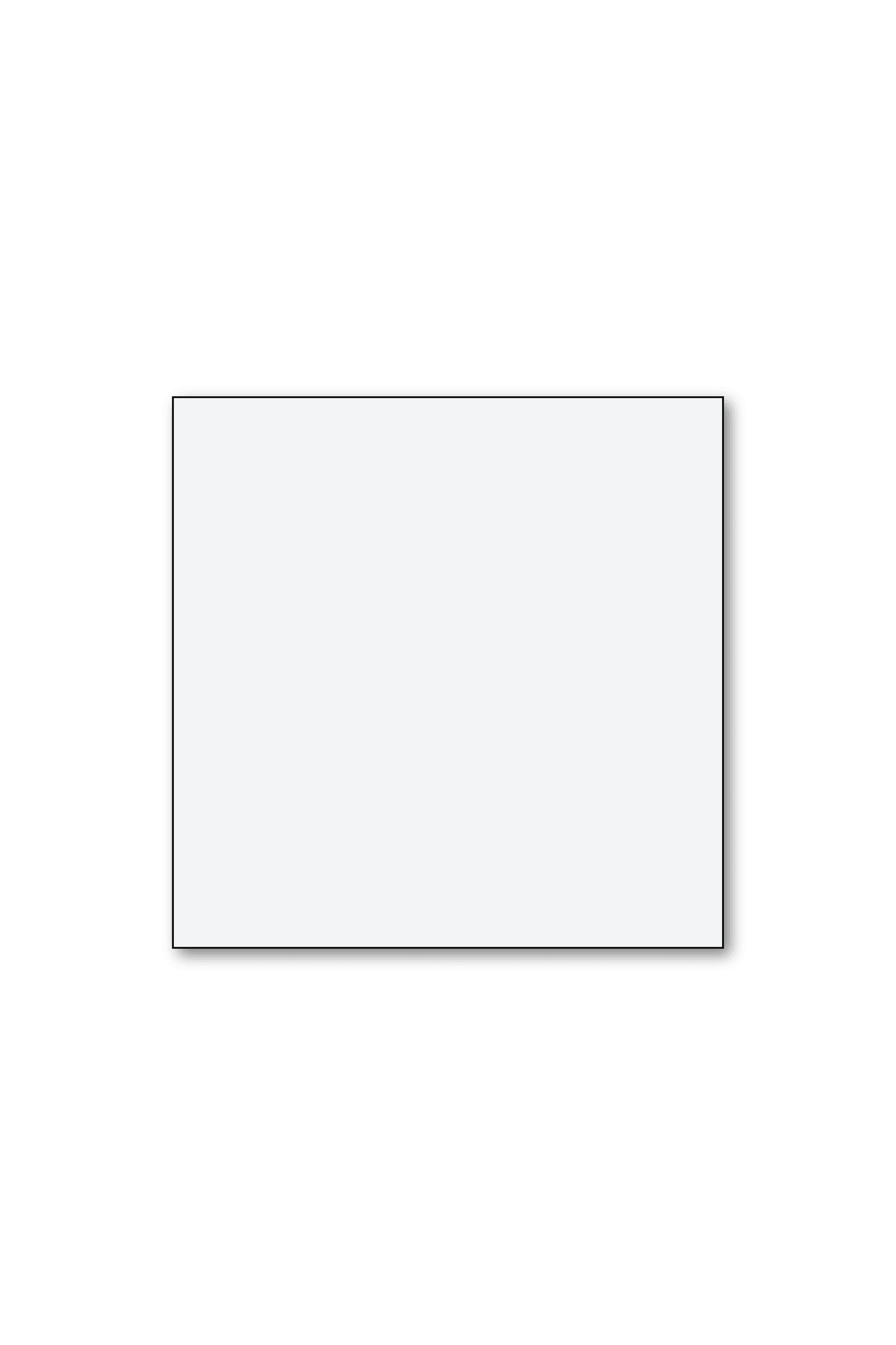 3''x3'' Small Die Cut CLEAR Gloss Sticker for