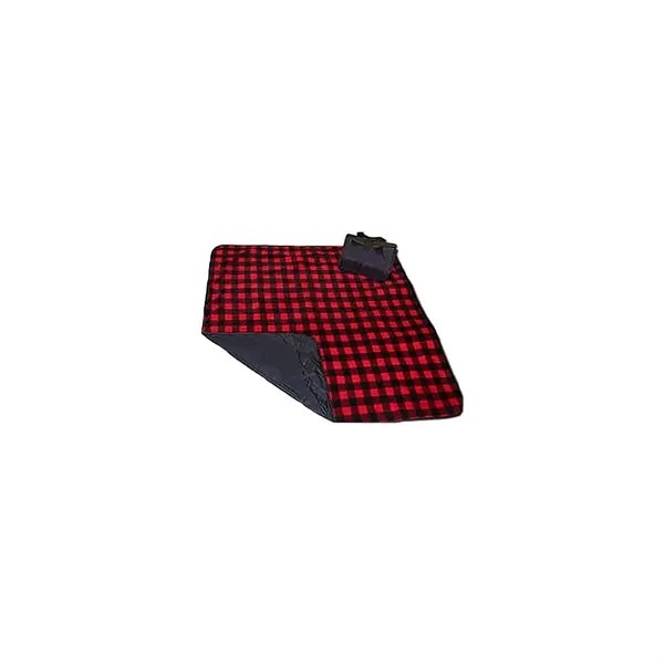 LIBERTY BAGS Alpine Fleece Fleece/Nylon Print Picnic Blanket for