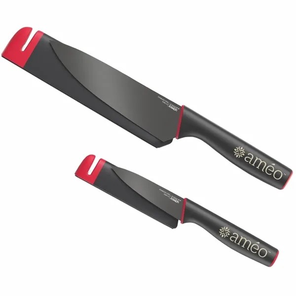 Joseph Joseph® Slice&Sharpen™ 2 Knives w/ Sheaths for
