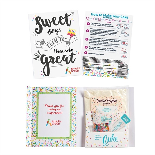 InstaCake Appreciation Cake in a Card for