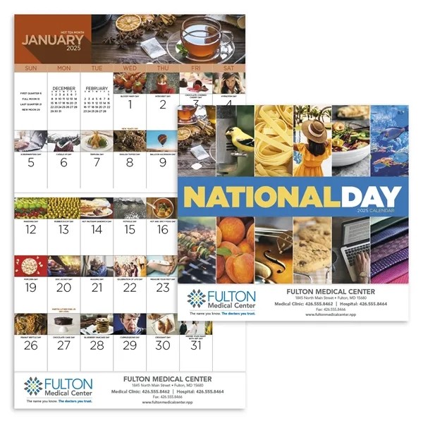 Good Value™ National Day - Stapled Calendar for