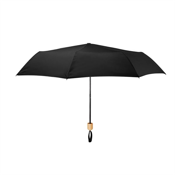 41" Arc Umbrella With 100% RPET Canopy & Bamboo Handle for