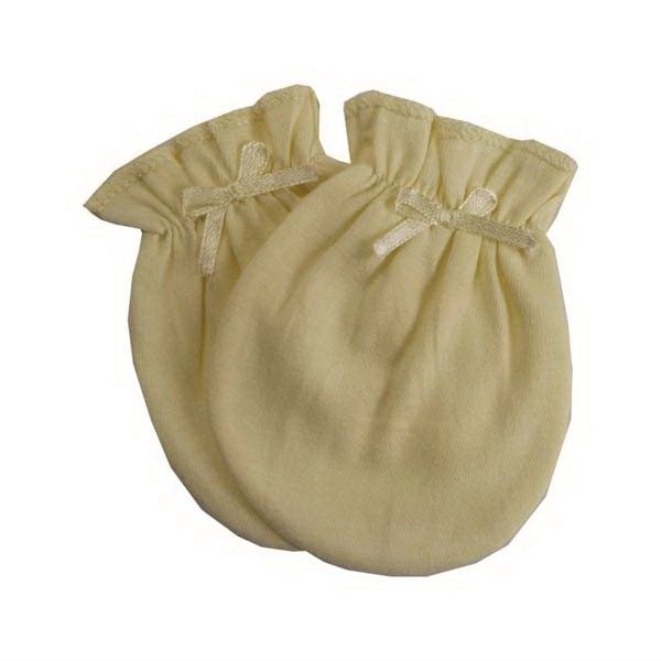 Pastel Cotton Jersey Infant Mittens for