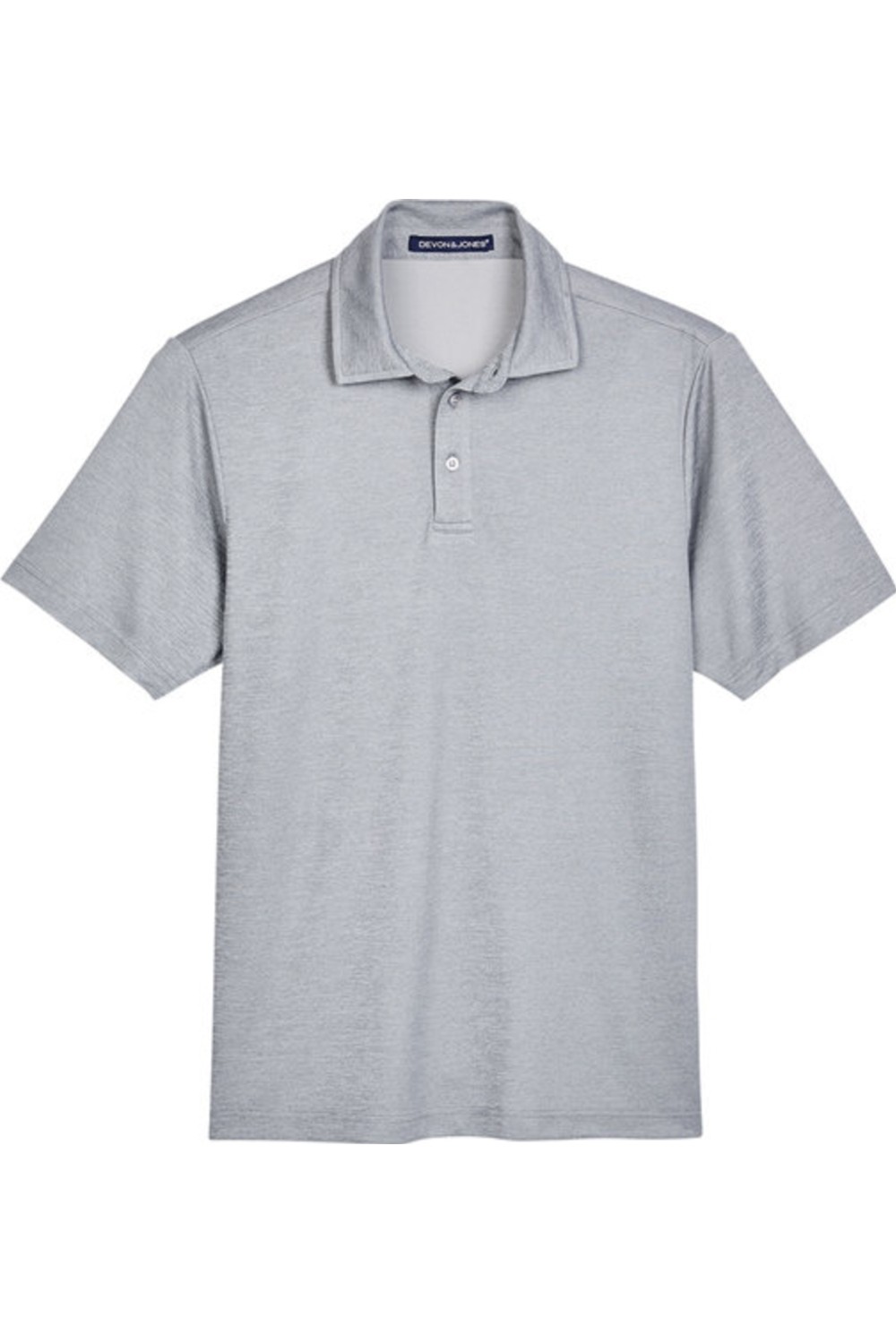 Devon & Jones CrownLux Performance Men's Address Melange Polo for