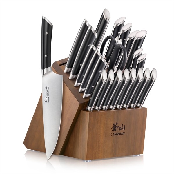 Cangshan 23-Piece Helena Series Knife Block Set for