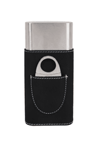 Leatherette Cigar Case with Cutter