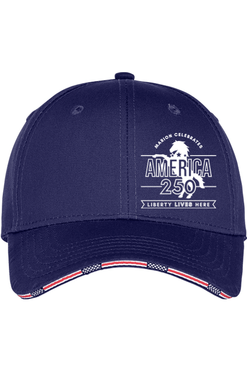 Port Authority Americana Flag Sandwich Cap for