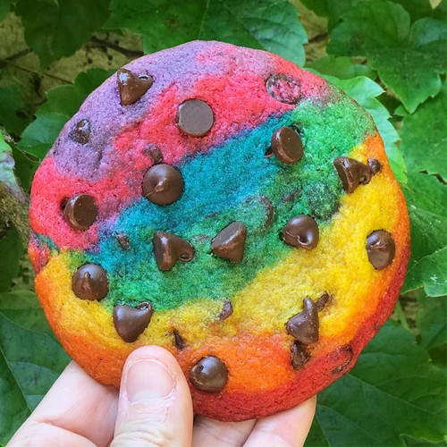 Giant Rainbow Cookies (8) for