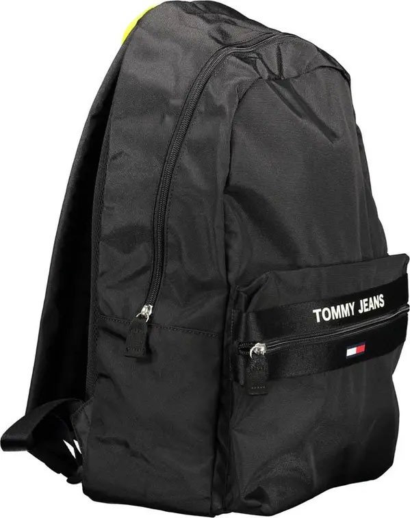 Tommy Hilfiger Black Polyester BackPack for