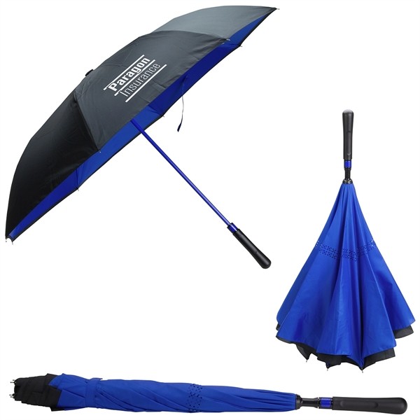 Skyline Two-Tone Inversion Umbrella for