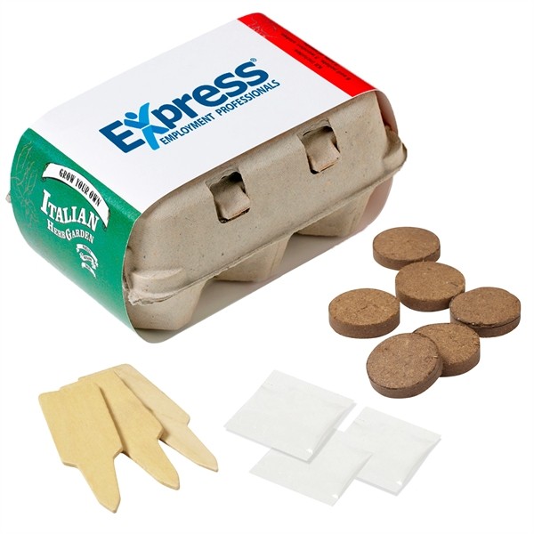 Italian Seed Herb Grow Garden Kit for