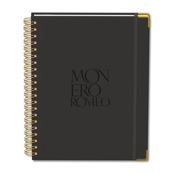 Luna A4 Hard Cover Spiral Journal for