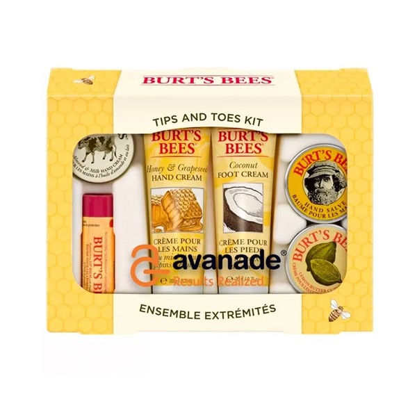 Burt's Bees Tips and Toes Kit for