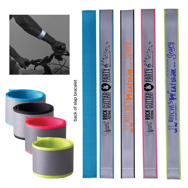 Fabric Reflective Safety Bracelet for