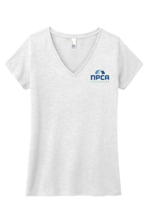 District Women's Perfect Tri V-Neck Tee for