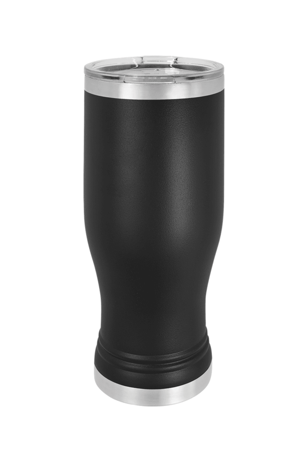 20oz Stainless Steel Pilsner w/Clear Lid for