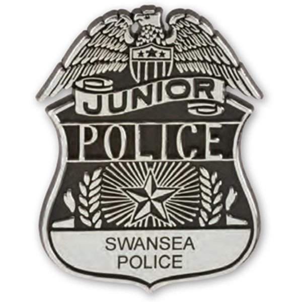 Junior police badge for