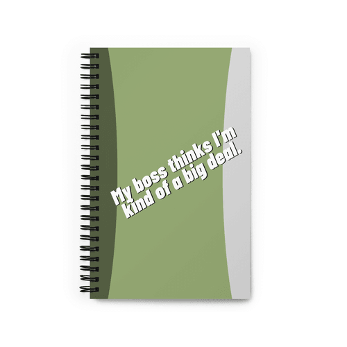 Spiral Notebook for