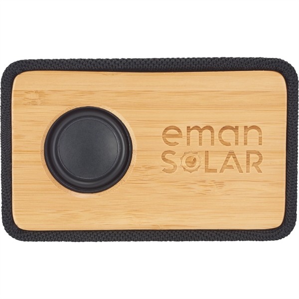 Boundary Natural Bamboo Bluetooth Speaker for