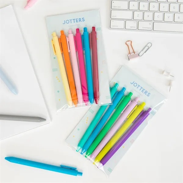 CUSTOM PEN PACKS - 6 PK - JOTTER for