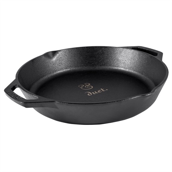 Lodge® 12" Cast Iron Dual Handle Pan for