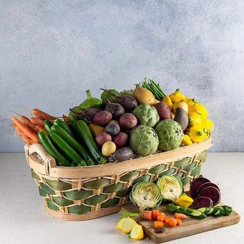 Baby Veggie Gift Basket for