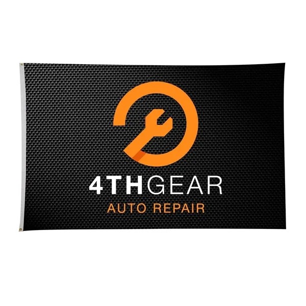 5' x 8' Nylon Flag Single-Sided for