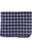 Navy/ Silver Plaid