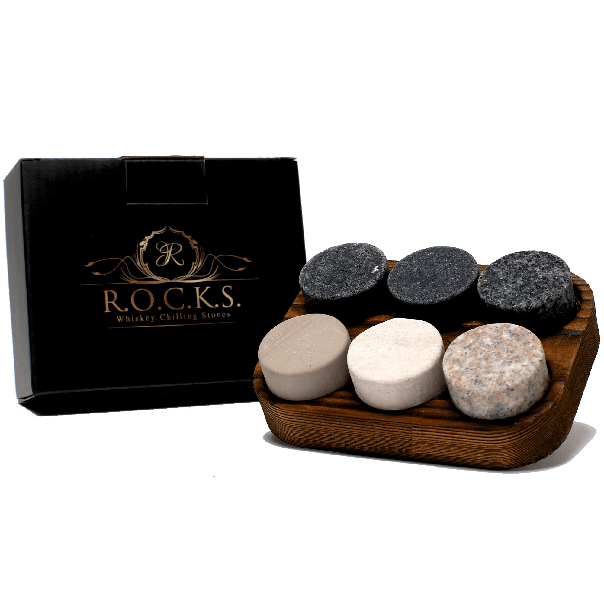 The Original Rocks Whiskey Chilling Stones for