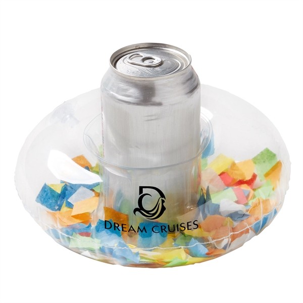 Inflatable Confetti Floating Coaster for