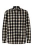 Black/ Ecru Buffalo Plaid