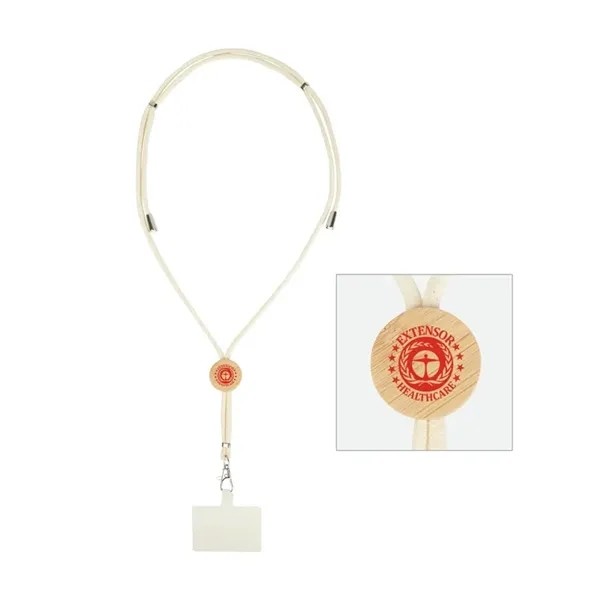Wheaton Cotton & Bamboo Phone Lanyard for