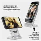 Gemini Qi 3.0 - 15w Acrylic Magnetic Charger
